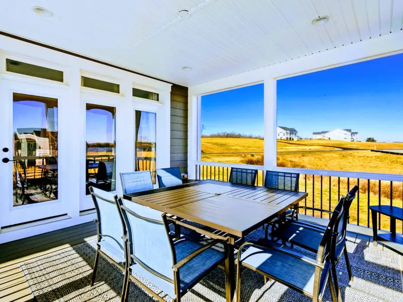 Covered Deck Dining – Share an easy meal outside, then linger a little longer while the day stays light.