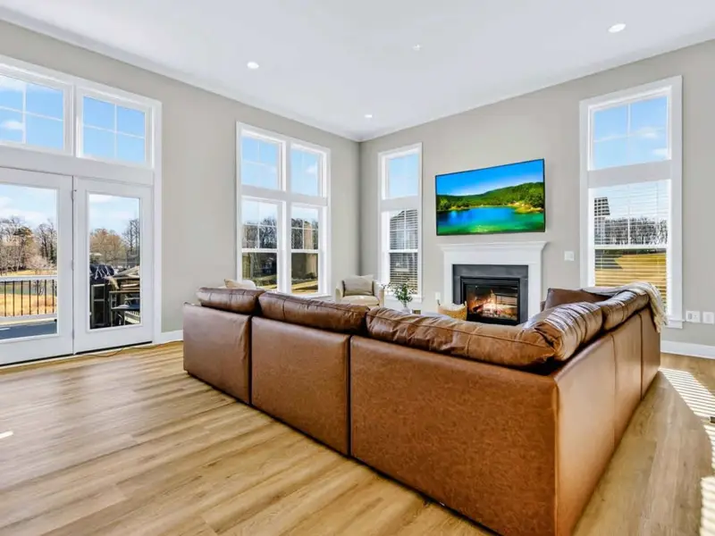 The Heart of the Home – Sink into the sectional, light the fire, and let the best conversations happen without trying.