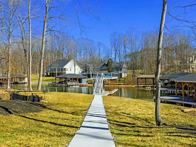 Waterfront Yard - The lake is the backdrop, and the yard is where the whole group comes together.