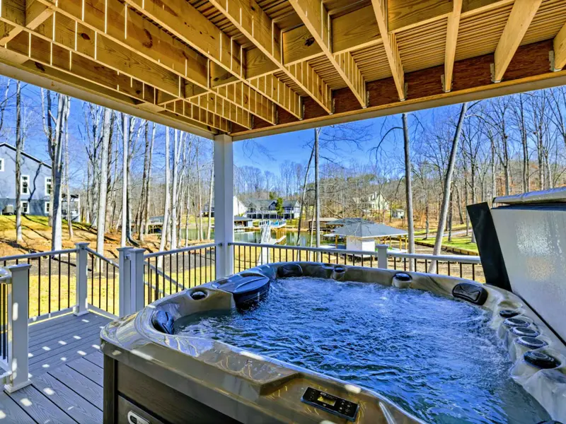 Hot Tub Retreat - Soak with lake views after a full day on the water.