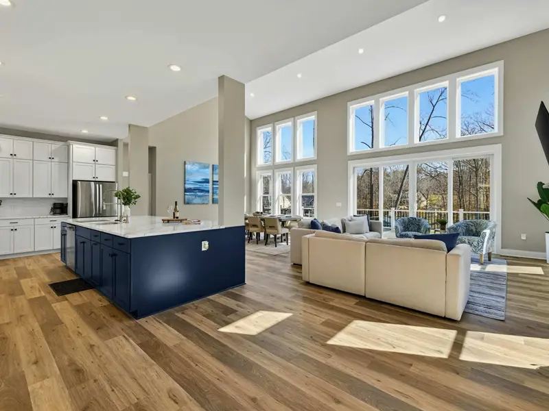 Chef's Kitchen - Everything a serious cook needs, open to the dining area so no one misses the conversation.