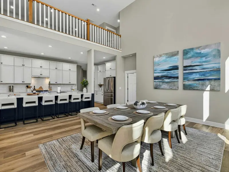 Evening Dining - The dining area glows in the evening light, perfect for long, unhurried meals.
