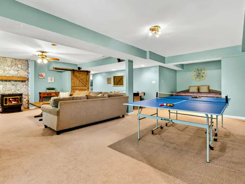 Ping pong in the game room. Expect tournaments.