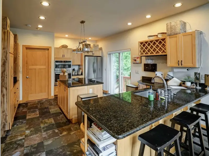 Stocked and Ready - A fully equipped kitchen makes it easy to cook for the whole crew without missing a beat.