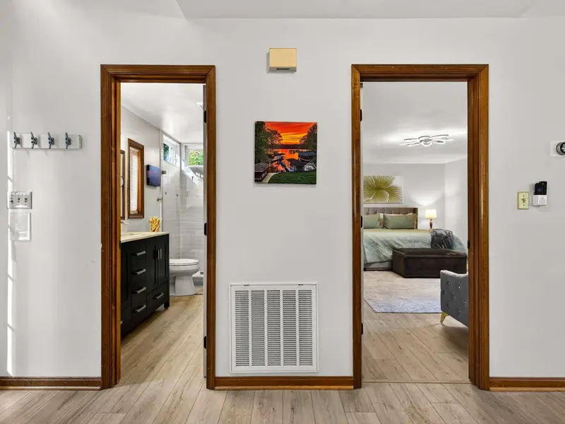 Seamless Flow: Move effortlessly from the entryway into the main living hub.