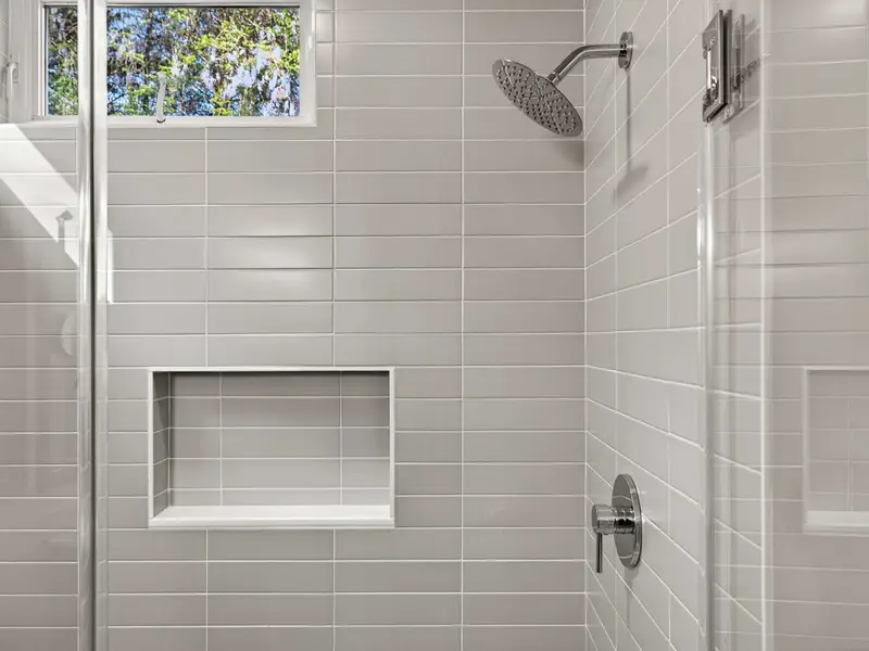 Rainfall Bliss: Enjoy a high-end shower experience after a day on the lake.