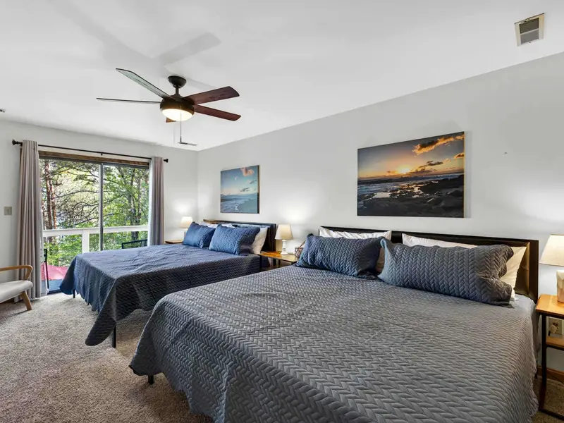 Double King Suite: The ultimate room for families, two King beds in one space!