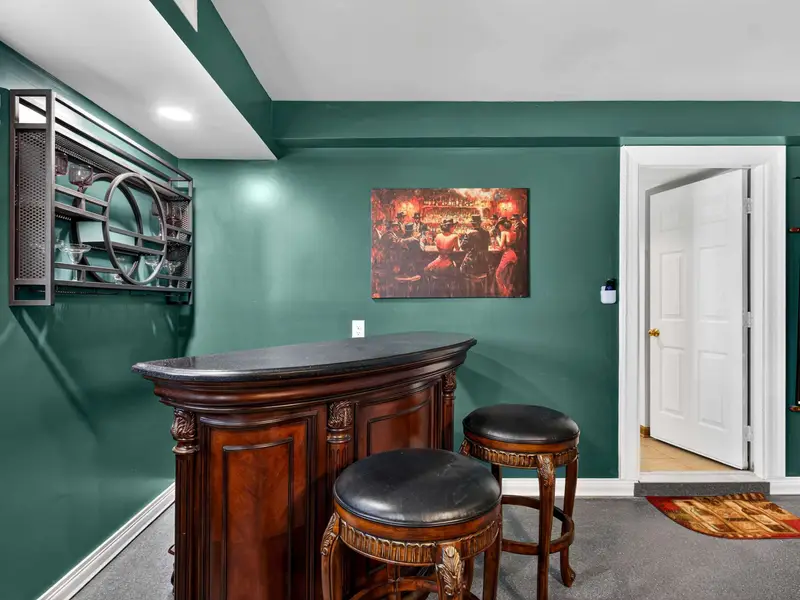 Belly Up: The perfect spot to grab a drink and watch the pool game.