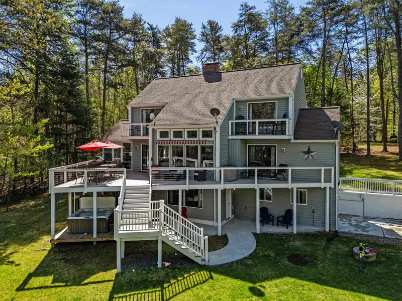 Playground Perfection: The kids' favorite spot, safely nestled in the yard.