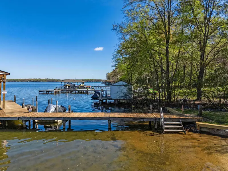 The Full Setup: From the fire pit to the beach and the boathouse.