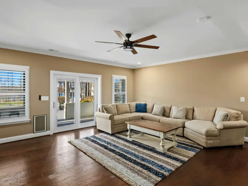 Living Room - Comfortable sectional and easy flow to the rest of the main level.