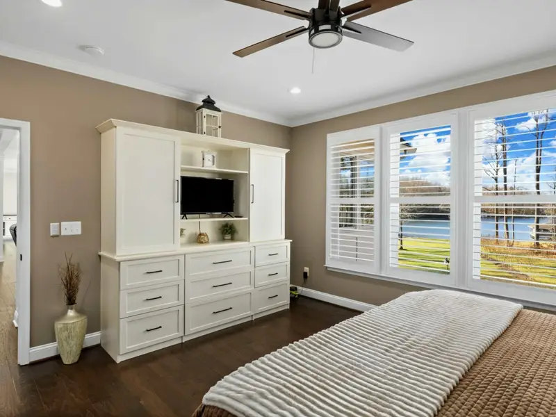 Primary Suite - Single-level access to the main living spaces, with an attached bath designed for an easy reset.