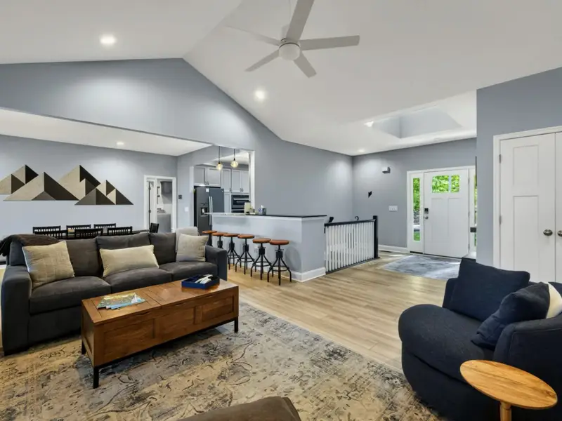 Great Room - Vaulted ceilings give every gathering room to breathe.