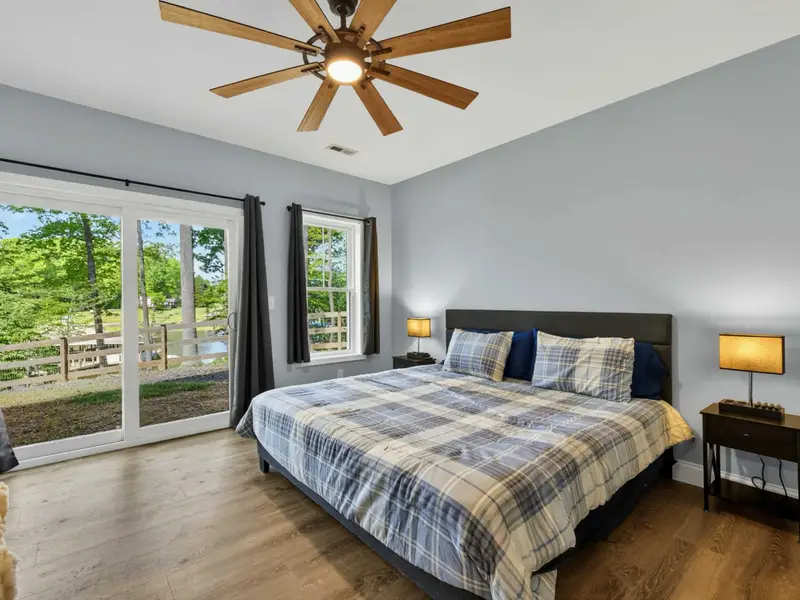 Suite 2 - The lower-level master gives groups two real primary suites.