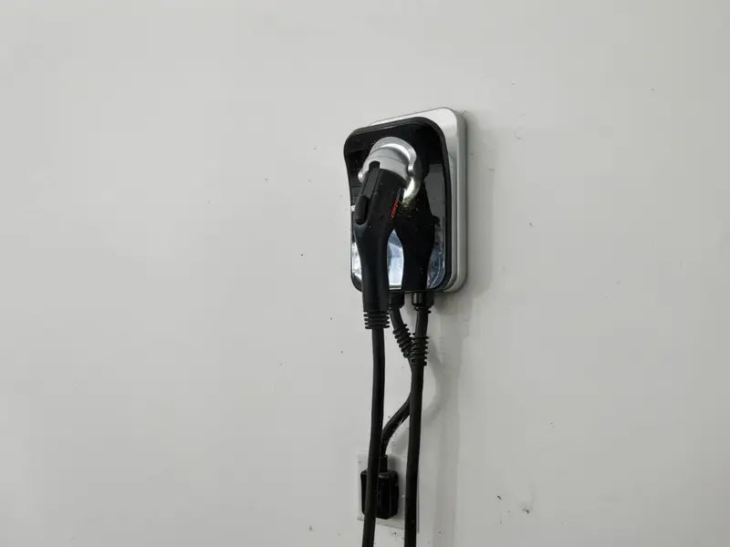 Garage - One-car garage with a Level 2 EV charger (220V, 12-35 mph) available for guest use.