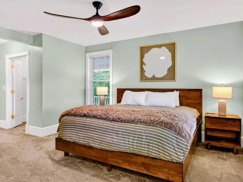 Primary Suite - The main-level master is wide enough to feel like its own retreat.