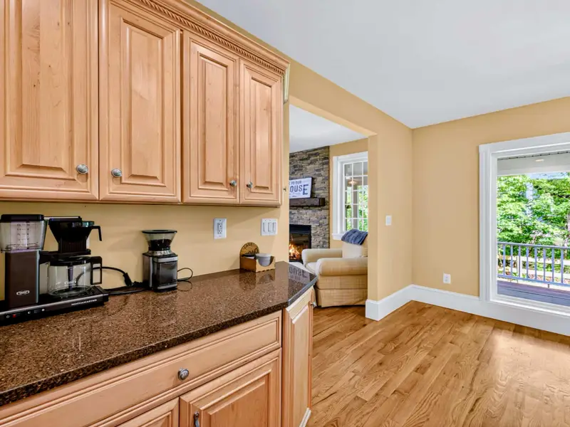 Kitchen - A designated coffee station for those who need a cup before anything else.