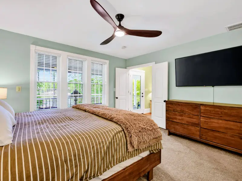 Primary Suite - The room is generous enough to wander through, but cozy enough to settle into.