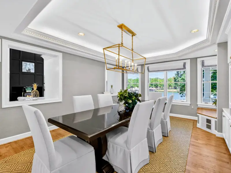 Dining Area - Open to the kitchen and great room, with natural light from every direction.