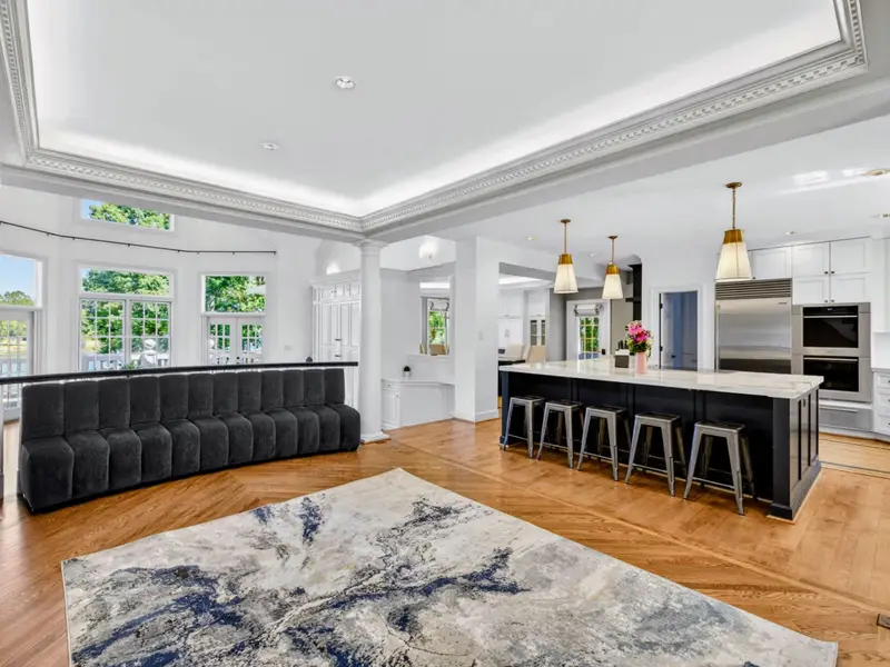 Kitchen - The island is built for prep, plating, and pulling up a stool with a glass of wine.