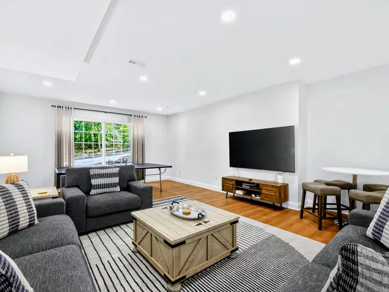 Family Room - Two full-sized sofas and a chair-and-a-half give the whole house room to pile in.