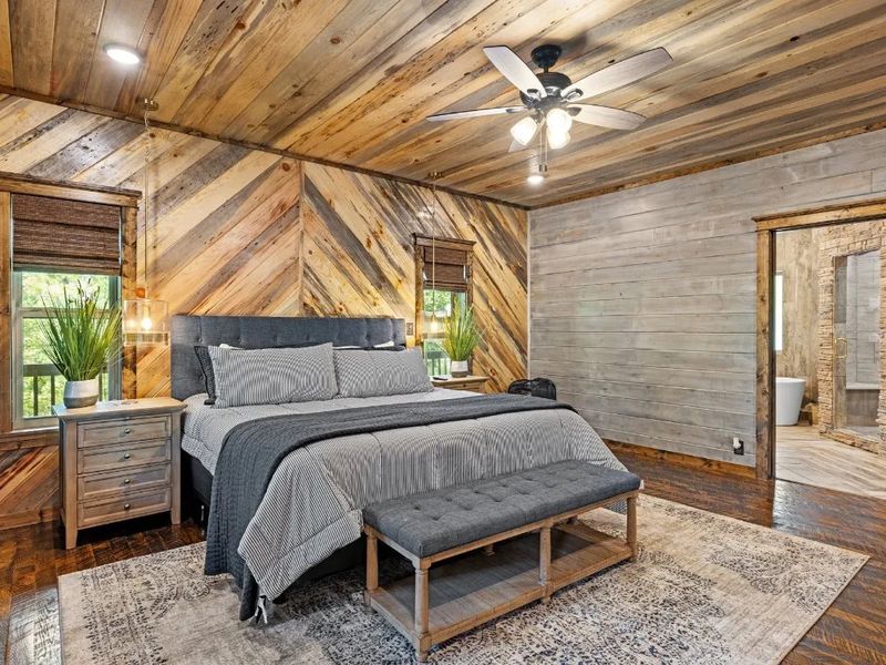 There's plenty of space for an air mattress, ensuring a comfortable retreat for everyone.