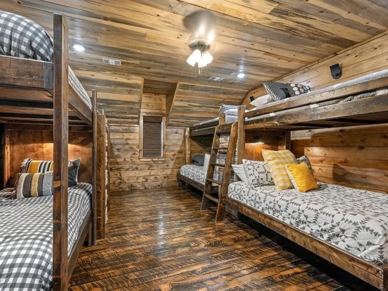 Bunkroom bliss! Plenty of room for kids of all ages