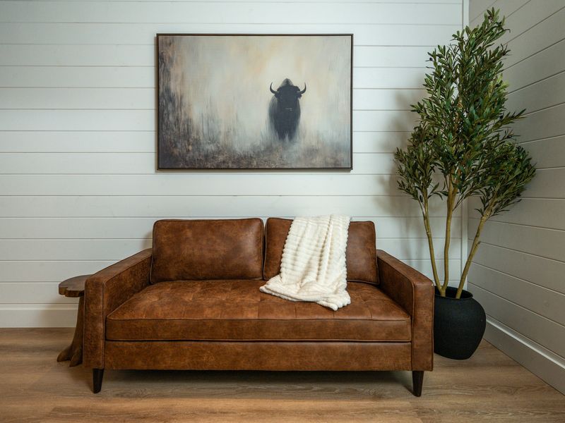 Comfy couch to just take a break from your busy day.