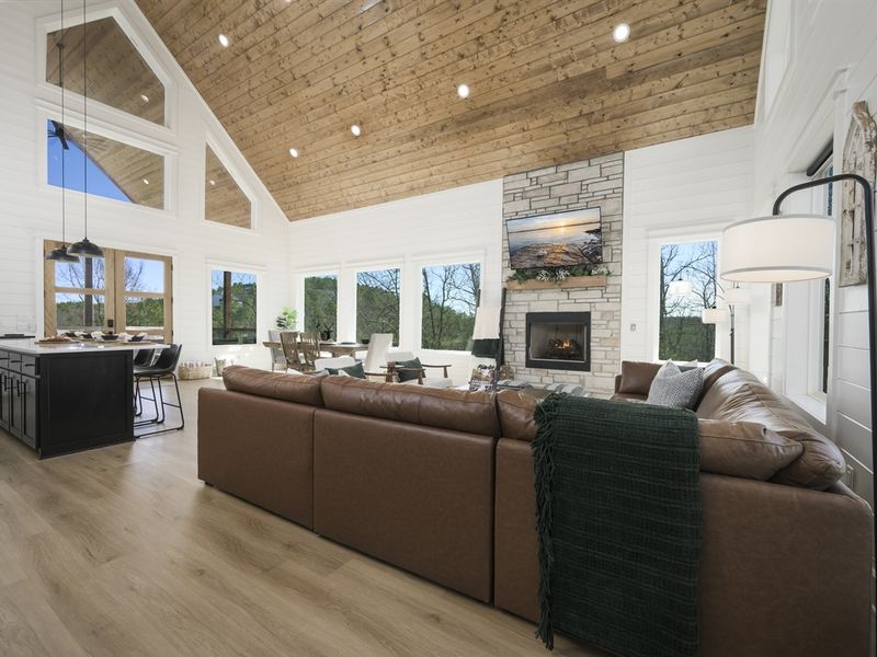 Savor the view from your bright, open living space