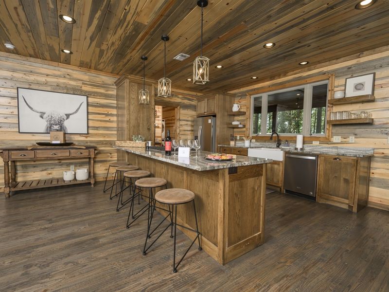 Open-concept kitchen designed for cooking, conversation, and connection