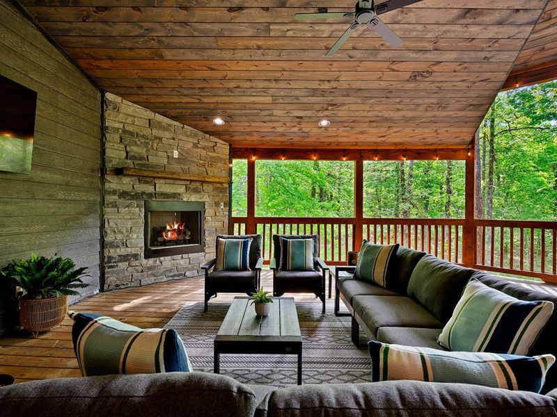 Cozy Night In: Snuggle by the fire for a late-night movie as you enjoy a glass of wine
