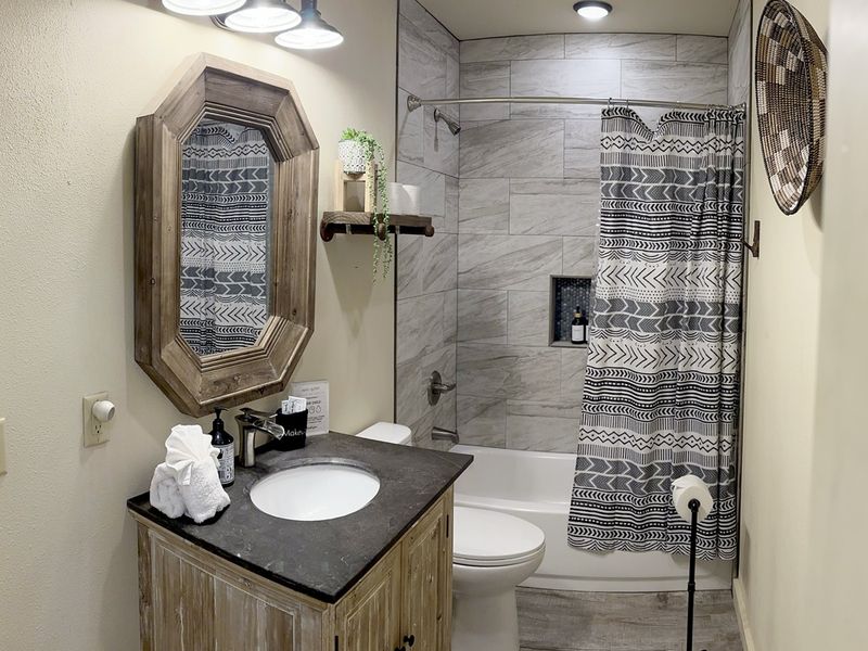 Stylish and functional bathroom for your daily routine.