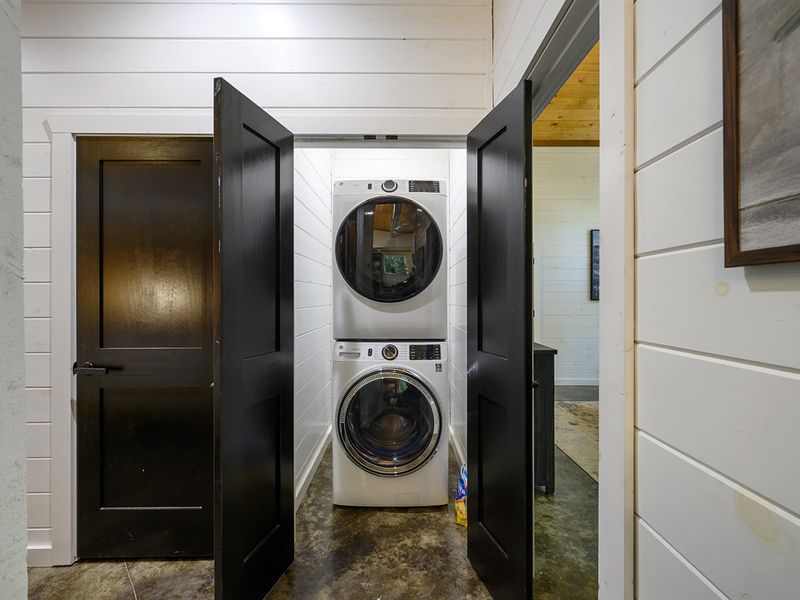 No need to overpack when you have laundry on-site
