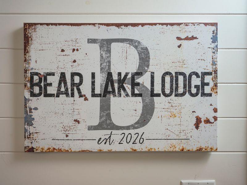 A signature Bear Lake Lodge touch welcomes you to your home away from home, adding a bit of rustic character to the space.