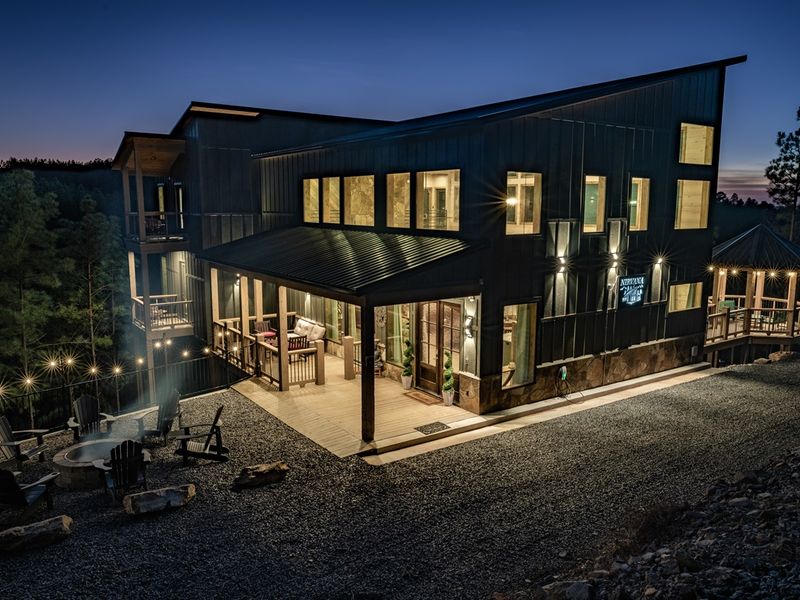 Nestled in the heart of the forest, where nature meets luxury.