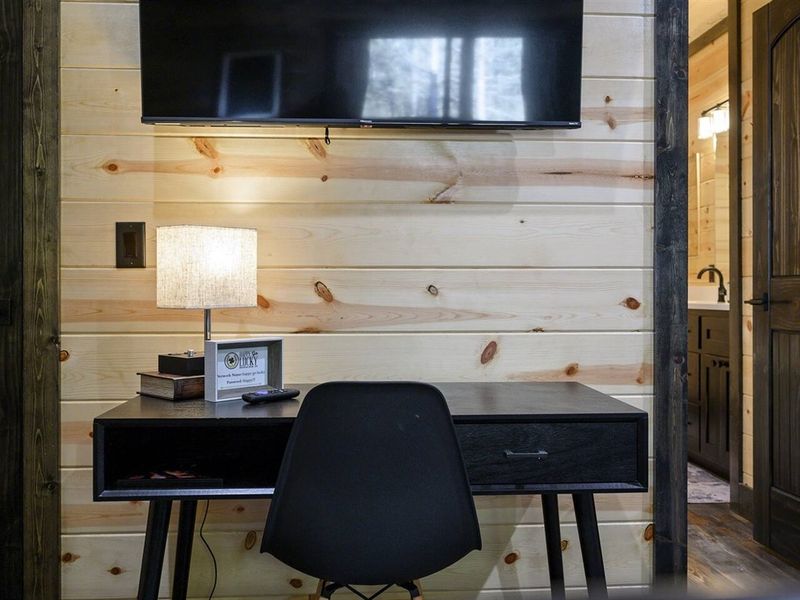A desk for IF you have to catch up on work :(
