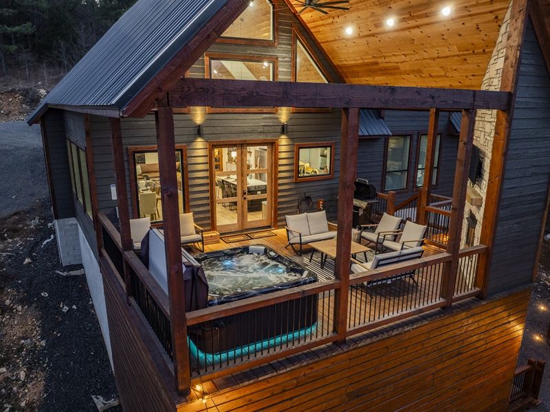 The ultimate outdoor lounge space for fun and relaxation.