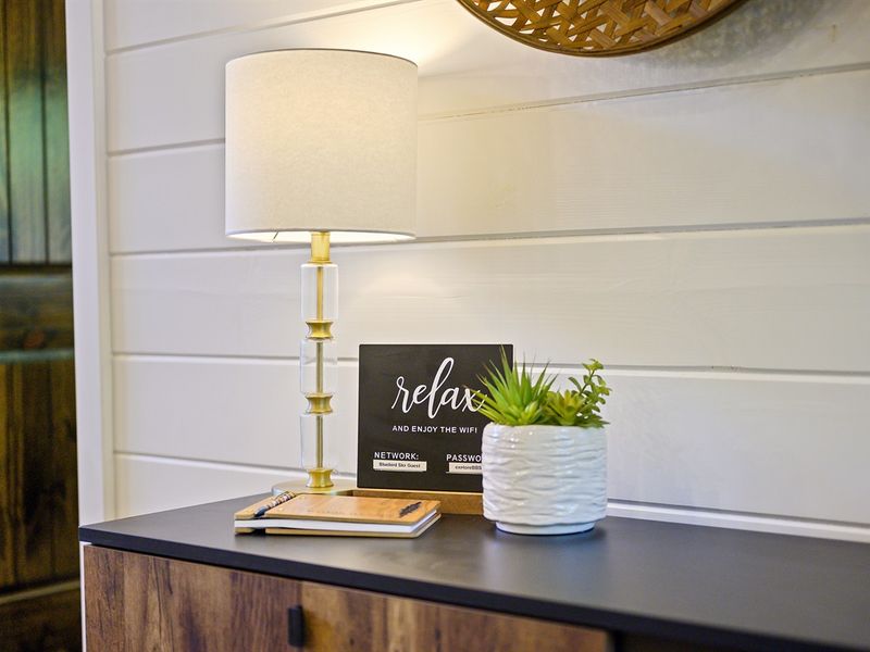 Designer decor makes you feel like you are in magazine