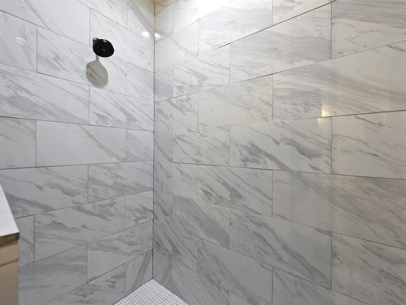 Spacious bathroom