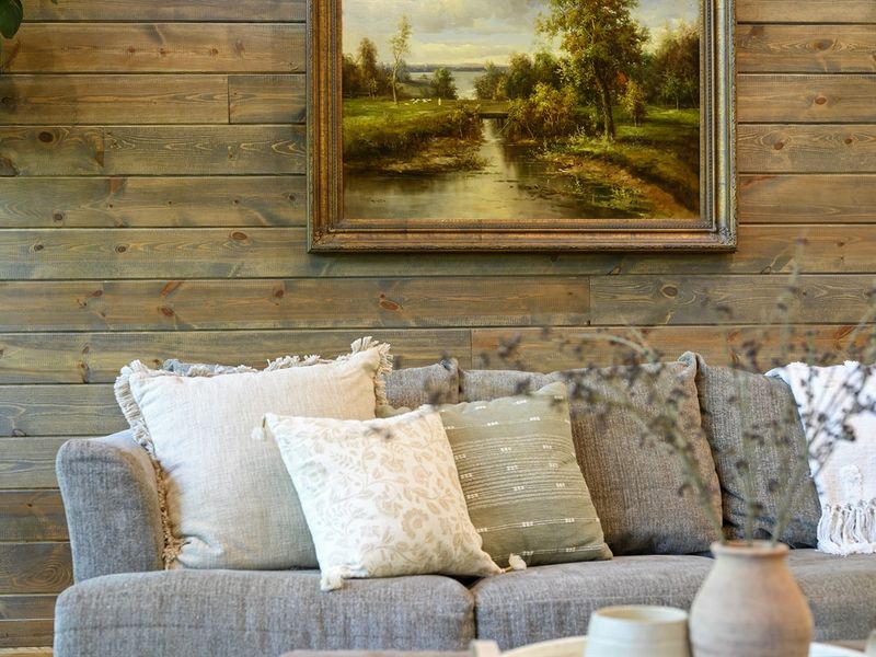 A sleeper sofa for additional family or friends