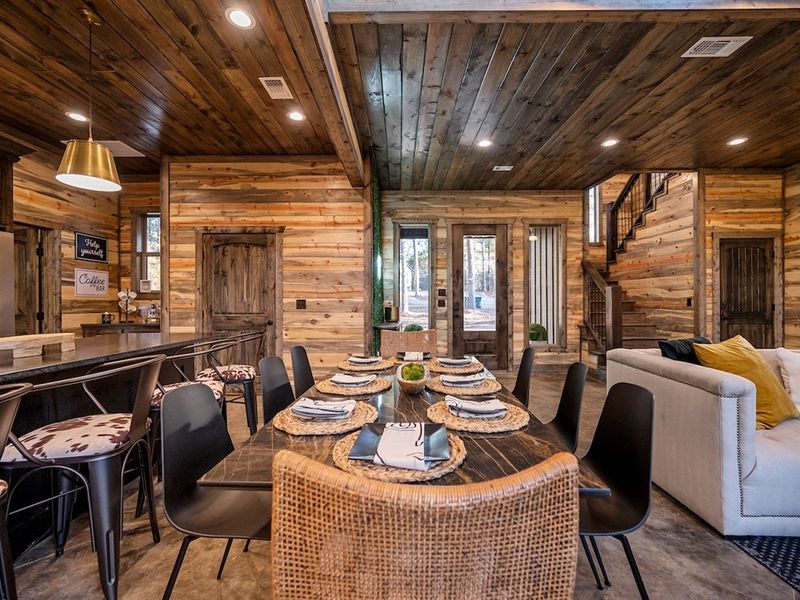 Plenty of room for everyone — gather the whole crew for meals and memories.