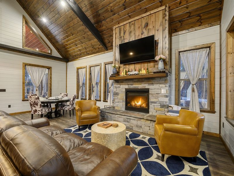 Immerse yourself in the timeless allure of elegant ranch style decor.