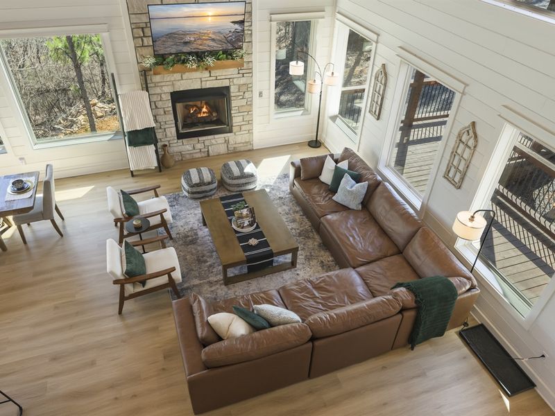 Experience open space , with a stylish main floor that opens to a beautiful patio