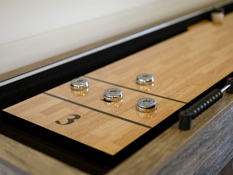 Always a favorite, shuffleboard!