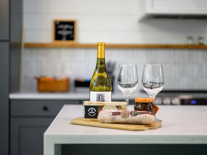 Wine and cheese kind of evening - sometimes the simplest pleasures bring the most joy. Cheers to a relaxing night in!