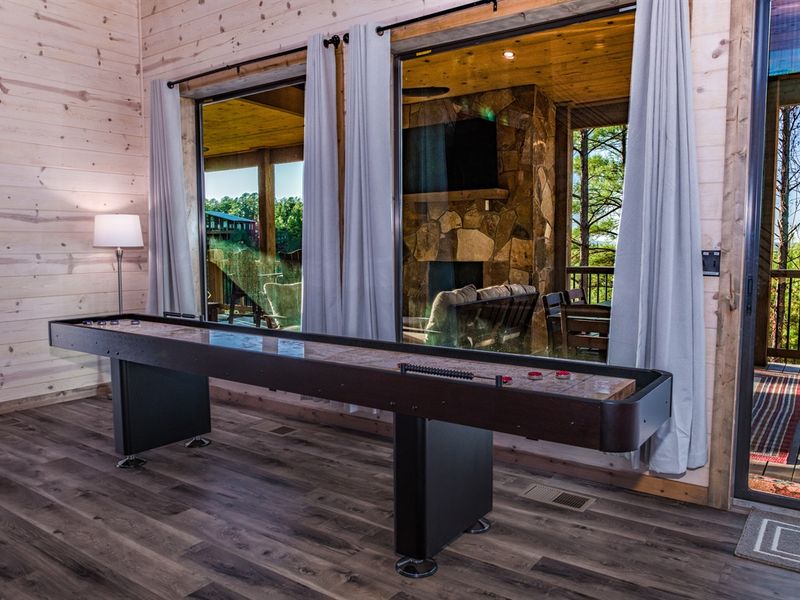 Game on! Shuffleboard with a view - who's in?