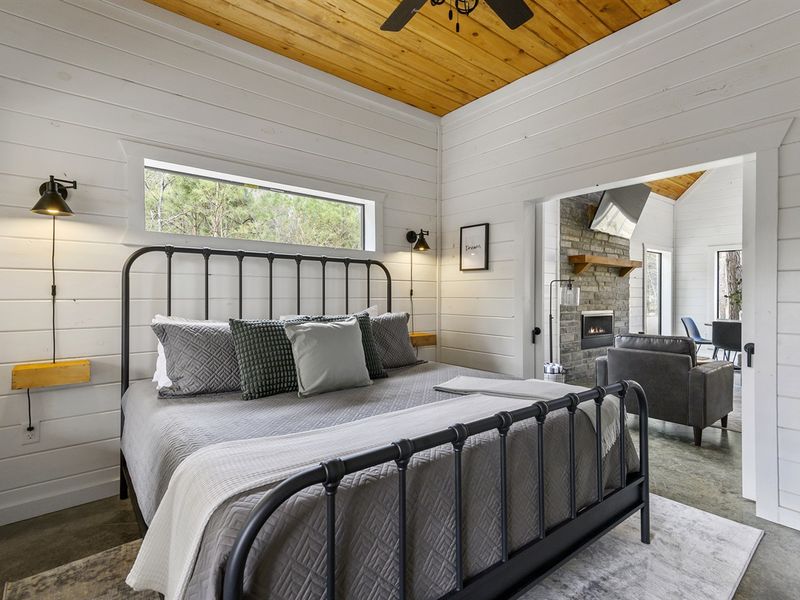 Drift off into dreamland on clouds of luxury with our plush king-size bed at. Every night is a restful retreat in this haven of comfort.