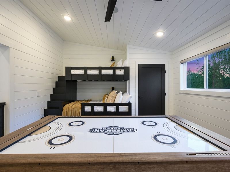 This upstairs space is a guest favorite.