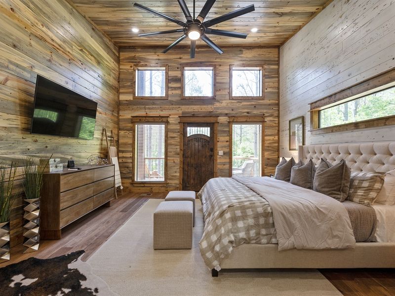 "Slumber in serenity within the gentle embrace of our charming haven, where dreams weave into the luxurious linens."