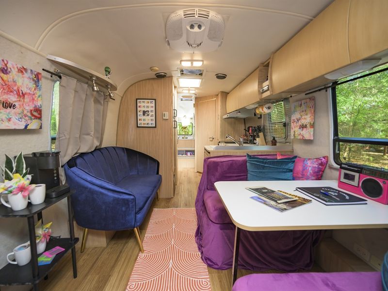 Indiana Tulip Airstream Interior